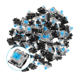 Switch mecânico Gateron Blue 70pcs